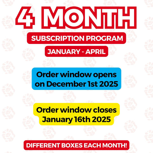 PREPAID (2025/2026) College Student SnackBOX Care Package Subscription Program | 4 Pack BUNDLE | - My Store
