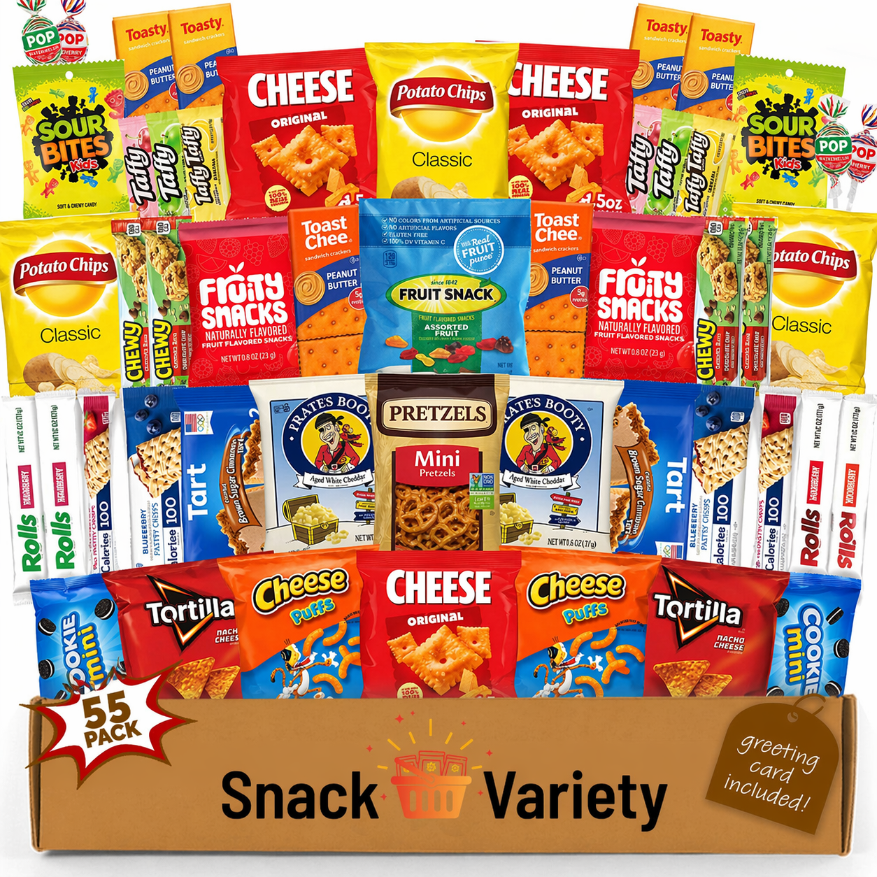 55 snack pack kosher bundle