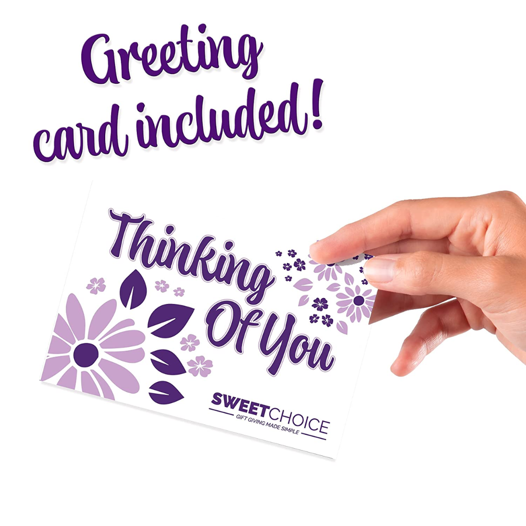 Thinking Of You Snack Box Variety Pack Care Package (45 Count) College Student Candies Gift Basket, Fathers Day Bouquets Crave Food Box, Candy Chips Cookies... - My Store