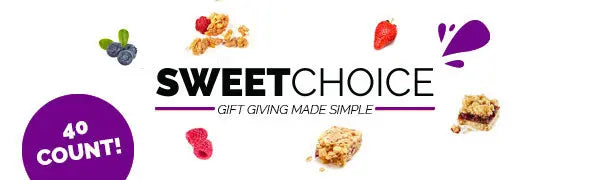 Snack Box Variety Pack (40 Count) Candy Gift Basket - College Student Care Package, Prime Food Arrangement Chips, Cookies, Bar's