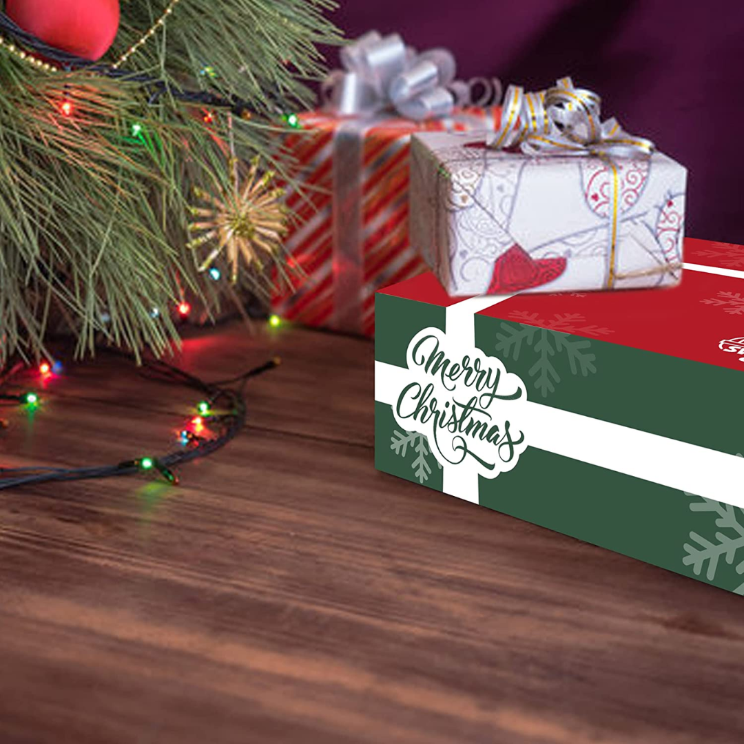 Christmas Gift Basket Care Package (50 Count) Candy Snacks Cookies Bars Chips Holiday Gift Baskets Variety Gift Box Pack Assortment Basket Bundle Mix Of Treats College Students Office Kids Boys Girls - My Store