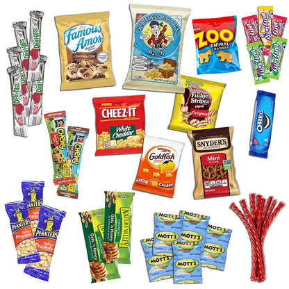 Halloween Package (38) Candy Snacks Assortment Trick or Treat Cookies Food Bars Toys Variety Gift Pack Box Bundle Mixed Bulk Sampler for Children Kids Boys Girls College Students - My Store