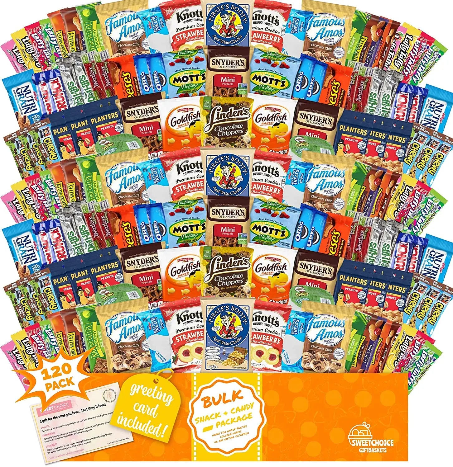 Variety Snacks Gift Box |Sweet Choice Snacks|Sweet Choice Gift Baskets